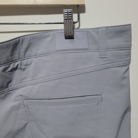 Peter Millar Crown Crafted Gray Gale Golf Pants Size 44X32 - Picture 5 of 7